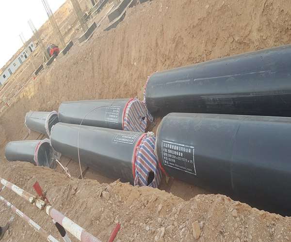 山東無棣熱電有限公司熱力管網一次網改造工程